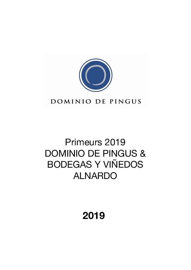 Dominio de Pingus 2019 En Primeur