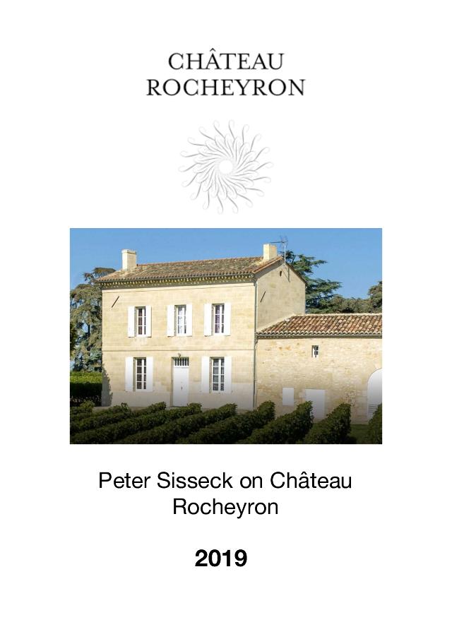 Château Rocheyron 2019 En Primeur