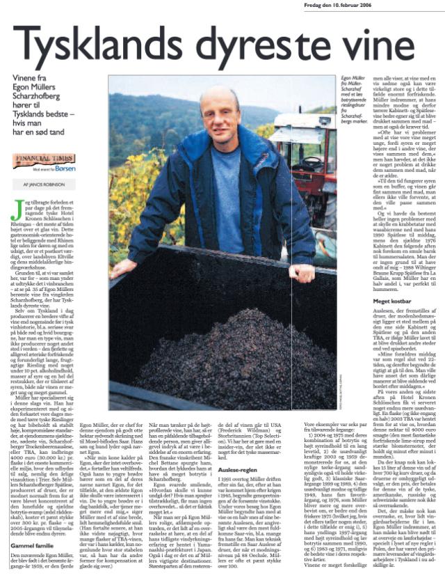 Tysklands dyreste vine